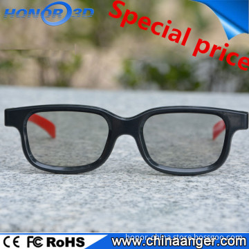 Stylish fashion design Passive circular polarized 3d glasses